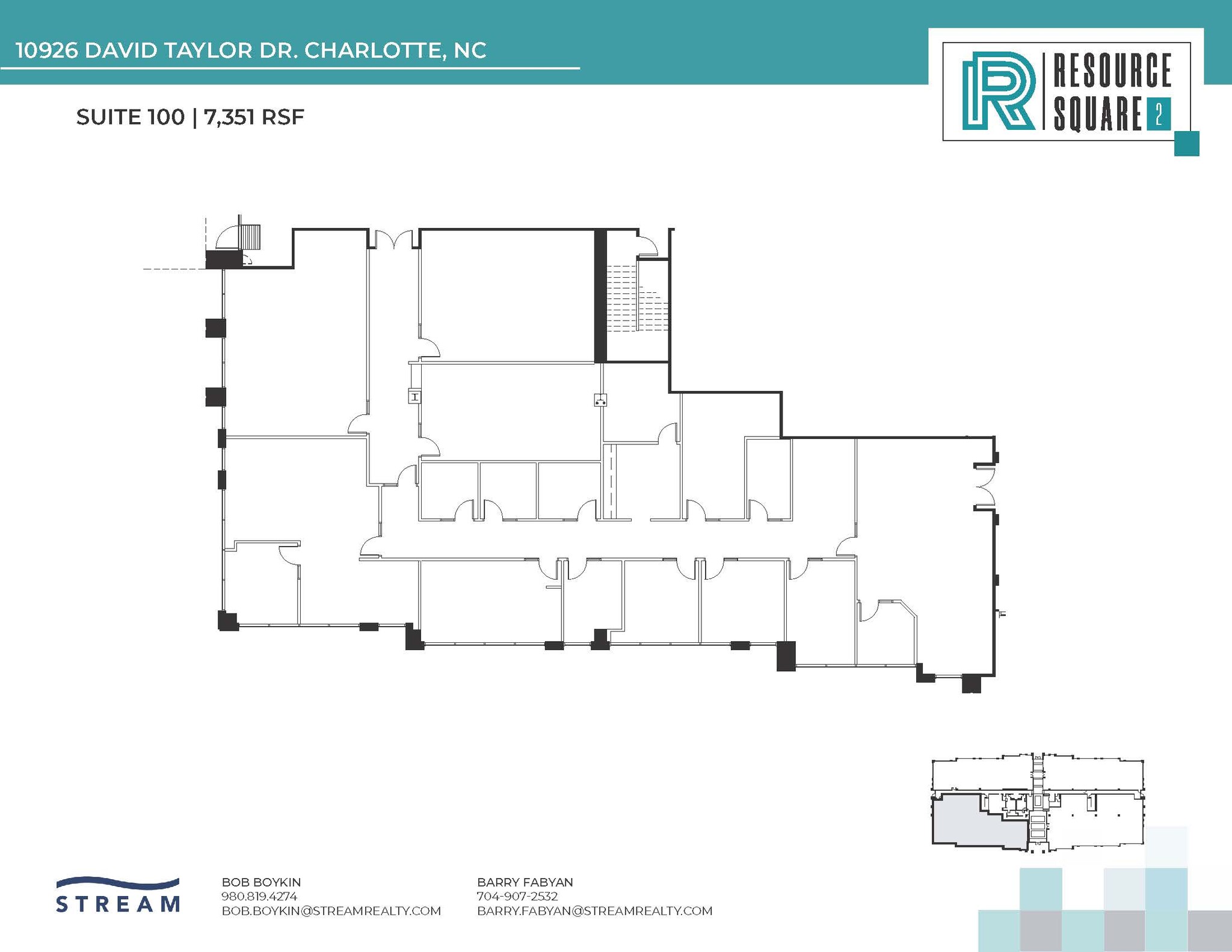 10735 David Taylor Dr, Charlotte, NC for lease Floor Plan- Image 1 of 1