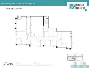 10735 David Taylor Dr, Charlotte, NC for lease Floor Plan- Image 1 of 1