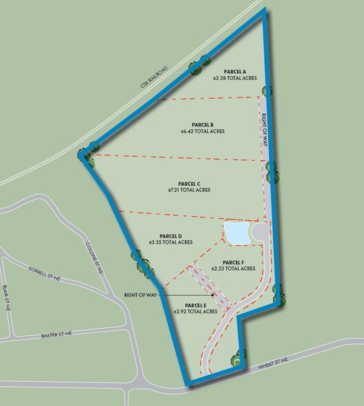 Wheat St, Covington, GA for sale - Site Plan - Image 2 of 2