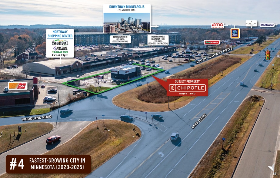 9185 Hwy dr, Circle Pines, MN for sale - Building Photo - Image 3 of 5