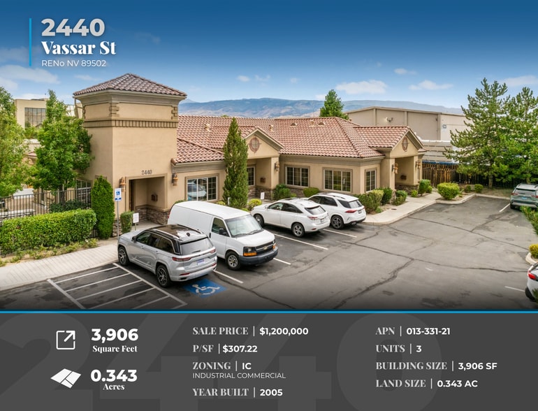 2440 Vassar St, Reno, NV for sale - Building Photo - Image 2 of 7