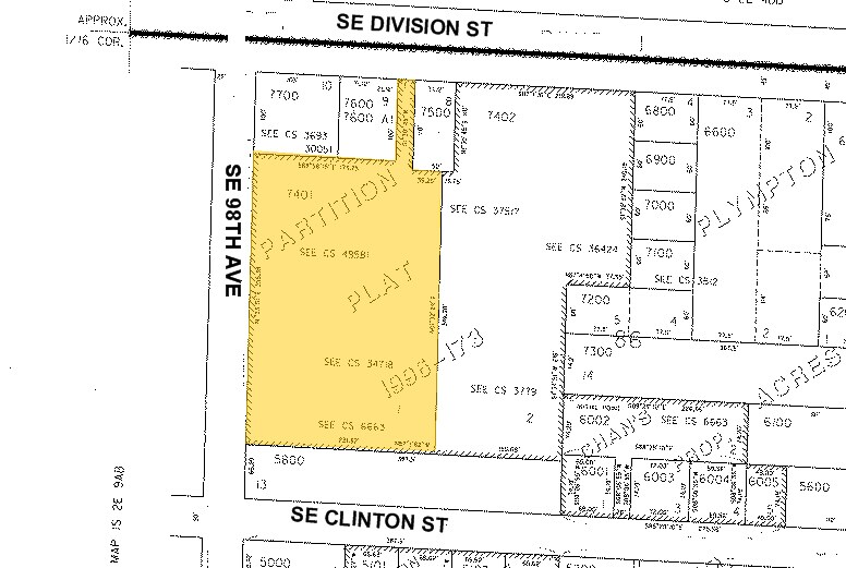 2600 SE 98th Ave, Portland, OR for lease - Plat Map - Image 2 of 19