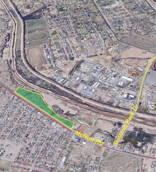 2000 McNutt Rd, Sunland Park, NM 88063 19 Acres on McNutt Road Near
