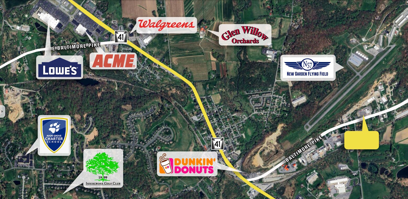 1685 Baltimore St, Avondale, PA 19311 1685 Baltimore Pike, Avondale