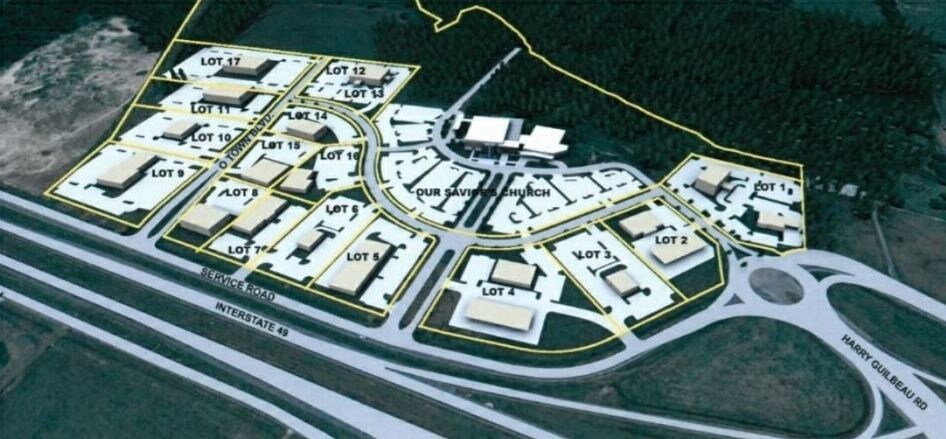 0 NE I-49 Service Rd, Opelousas, LA for sale Aerial- Image 1 of 1