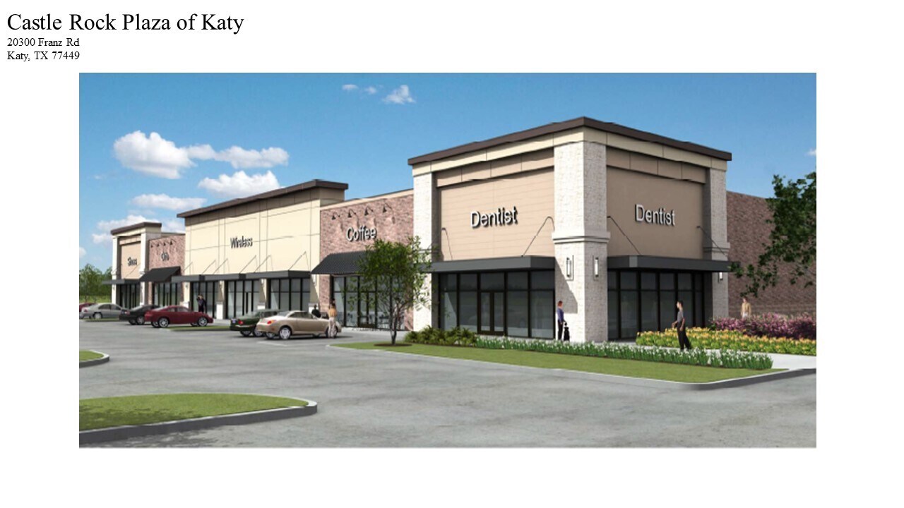 20300 Franz Rd, Katy, TX 77449 Castle Rock Plaza