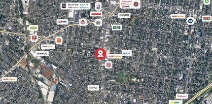 3857 S Grand Ave, Saint Louis, MO - AERIAL  map view