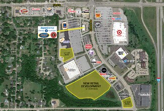 4800 Elmore Ave, Davenport, IA - AERIAL  map view