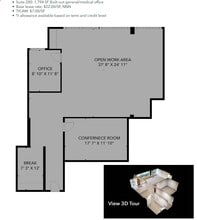 351 Wellesley Trade Ln, Cary, NC for lease Floor Plan- Image 1 of 1