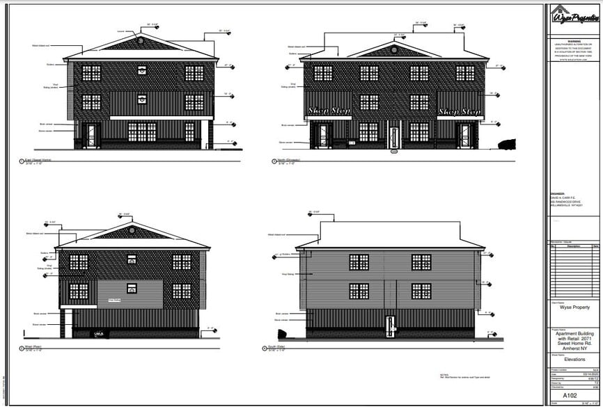 2071 Sweet Home Rd, Buffalo, NY for lease - Building Photo - Image 2 of 2