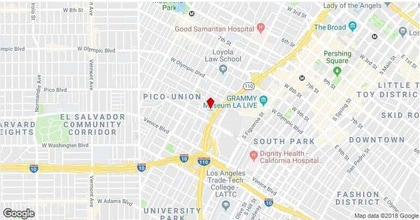 1330 W 12th St, Los Angeles, CA - AERIAL  map view