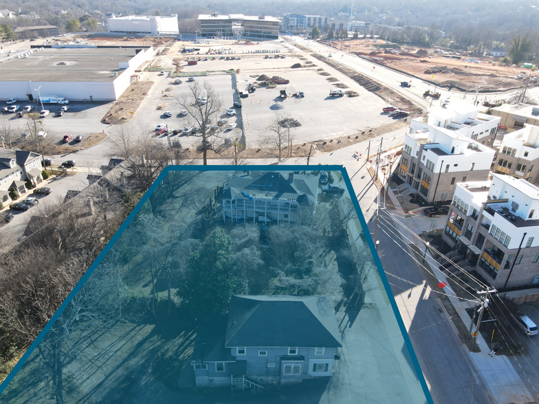 Corner of Howe and Bradshaw, Greenville, SC for sale - Aerial - Image 2 of 5