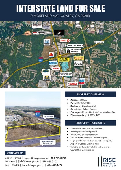 0 Moreland Ave, Conley, GA for sale - Building Photo - Image 1 of 12