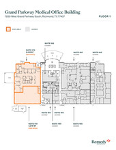 7830 W Grand Pky S, Richmond, TX for lease Floor Plan- Image 1 of 2