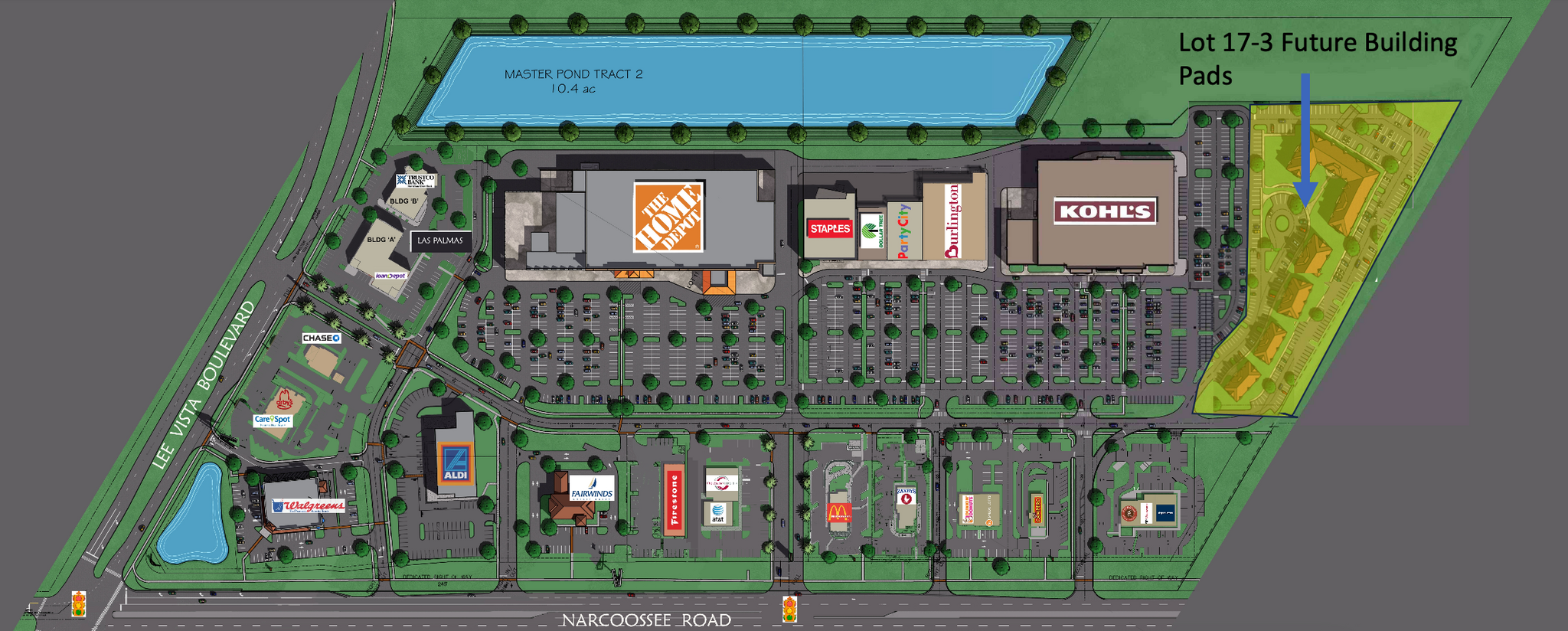 8236 Lee Vista Blvd, Orlando, FL for lease Site Plan- Image 1 of 2