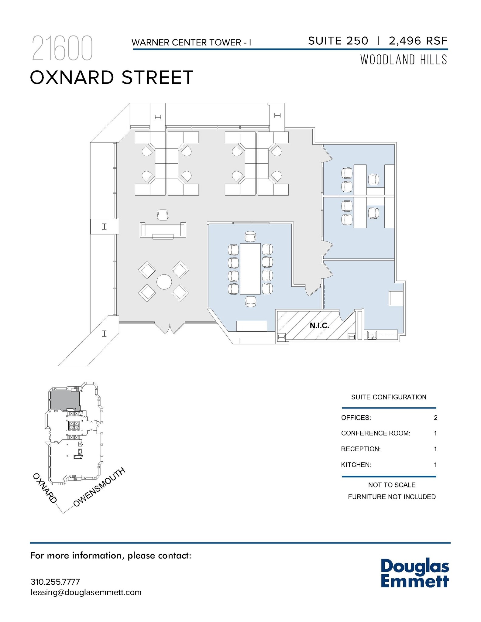 21600 Oxnard St, Woodland Hills, CA for lease Floor Plan- Image 1 of 1