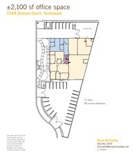1146-1148 Sonora Ct, Sunnyvale, CA for lease Floor Plan- Image 2 of 2