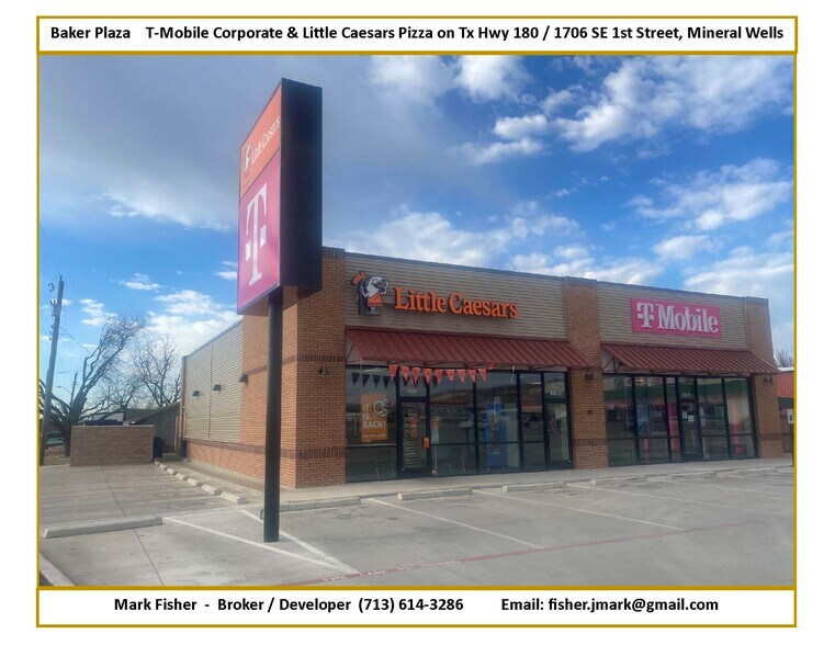 1706 SE 1st St, Mineral Wells, TX for sale - Building Photo - Image 1 of 1