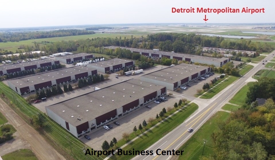 28795 Goddard Rd, Romulus, MI for lease - Aerial - Image 1 of 11