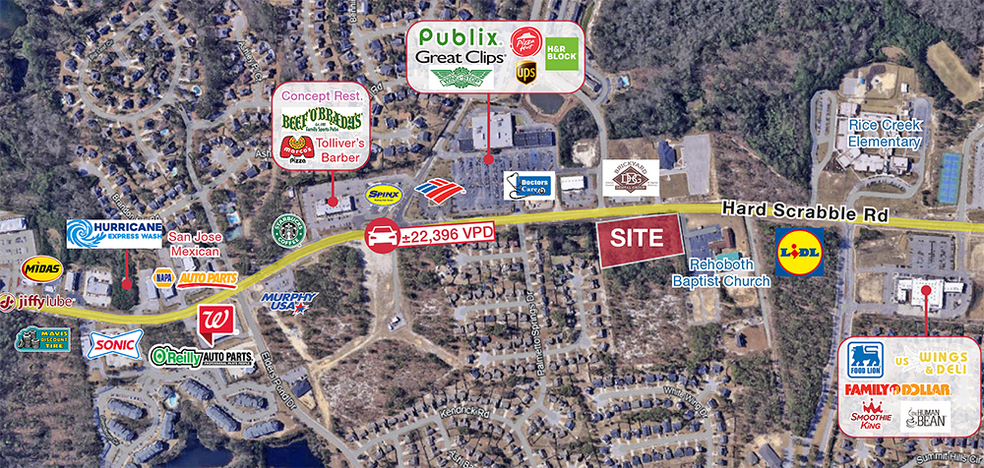 Hard Scrabble Road, Columbia, SC for lease - Building Photo - Image 1 of 4