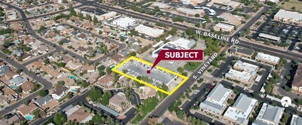 2060 S Vineyard, Mesa, AZ - AERIAL map view