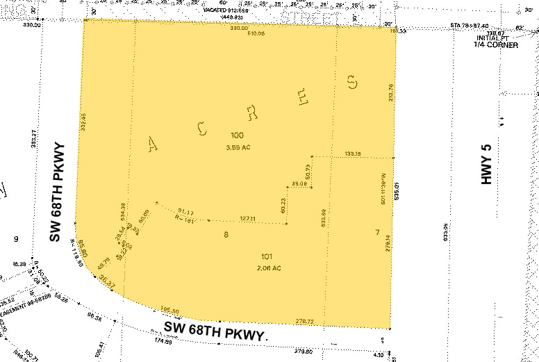 13010 SW 68th Pky, Tigard, OR for lease - Plat Map - Image 2 of 8