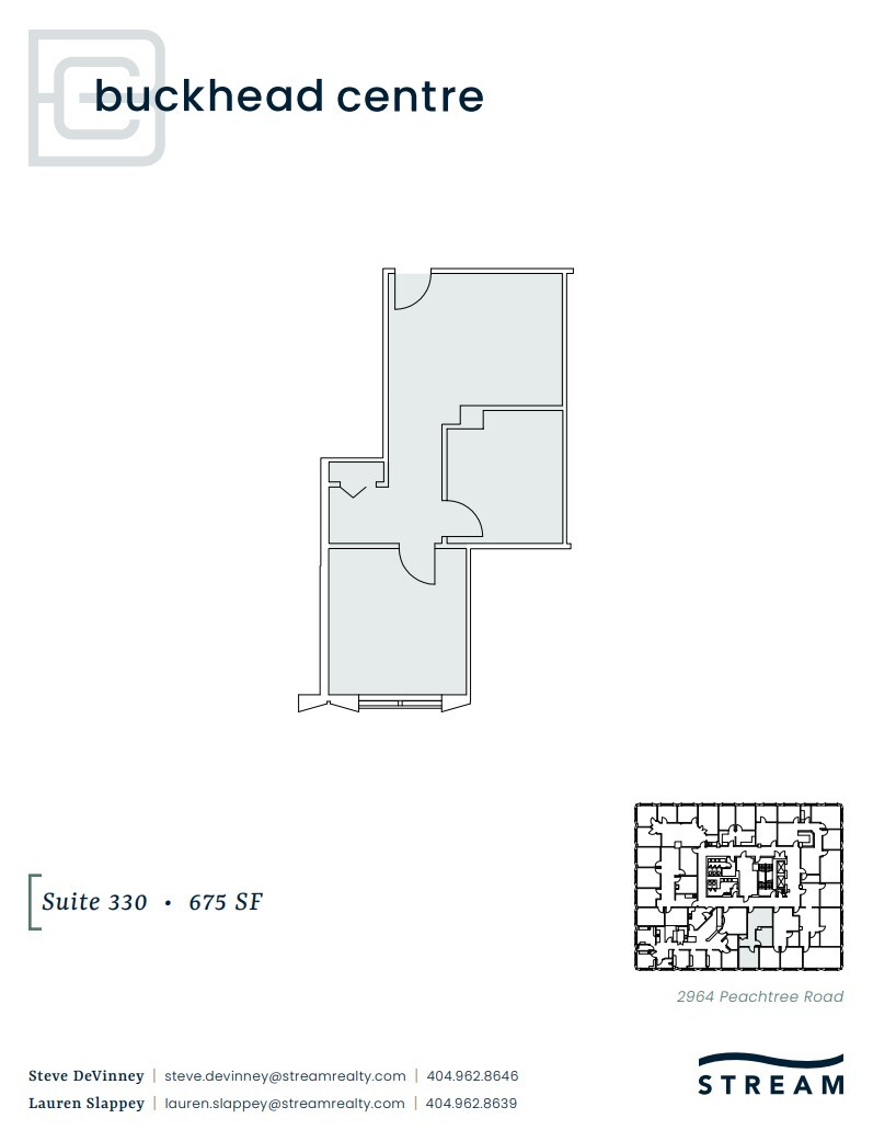 2970 Peachtree Rd NW, Atlanta, GA for lease Floor Plan- Image 1 of 1