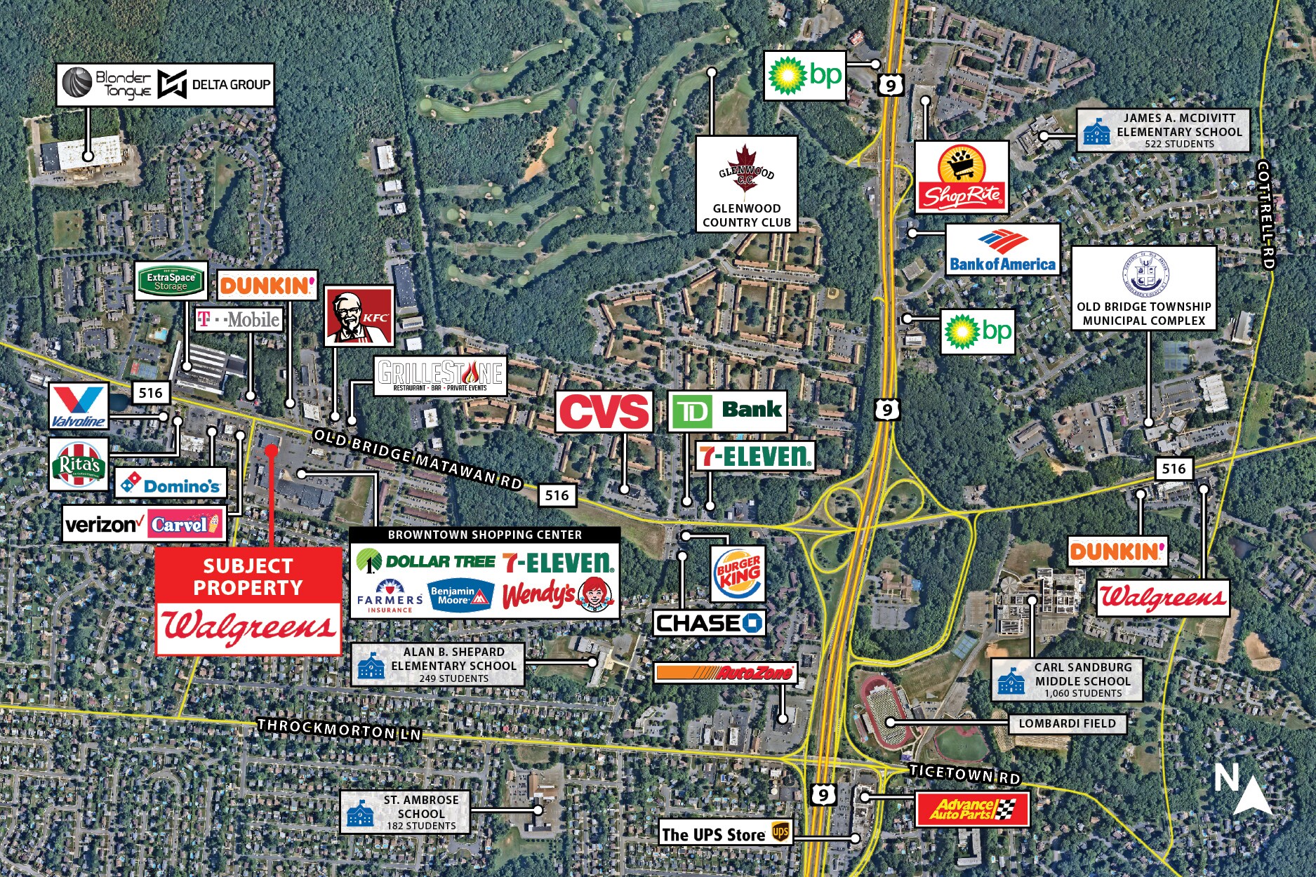 2601-2727 Highway 516, Old Bridge, NJ for sale Building Photo- Image 1 of 1