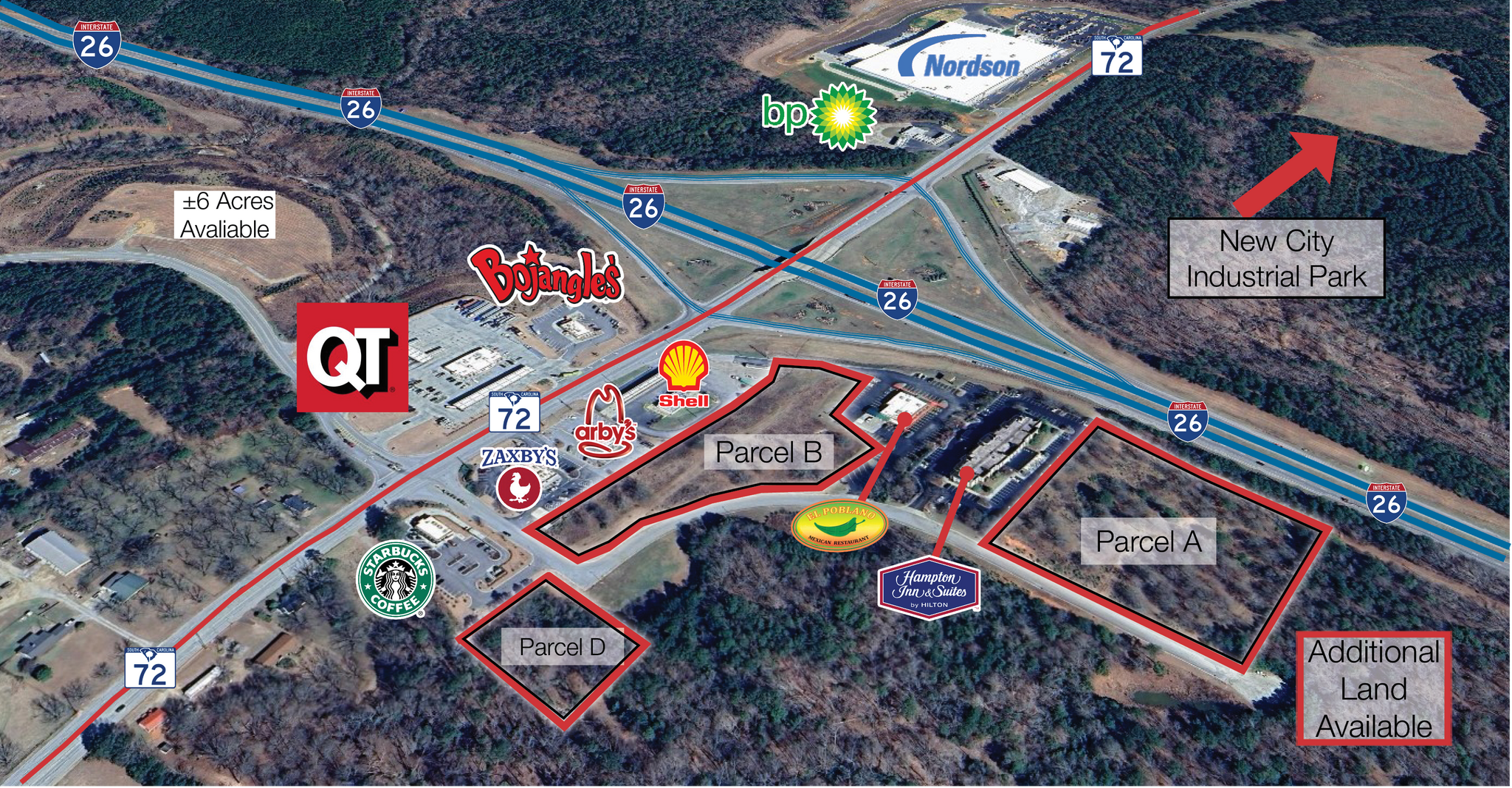 Highway 72, Clinton, SC for sale Building Photo- Image 1 of 2