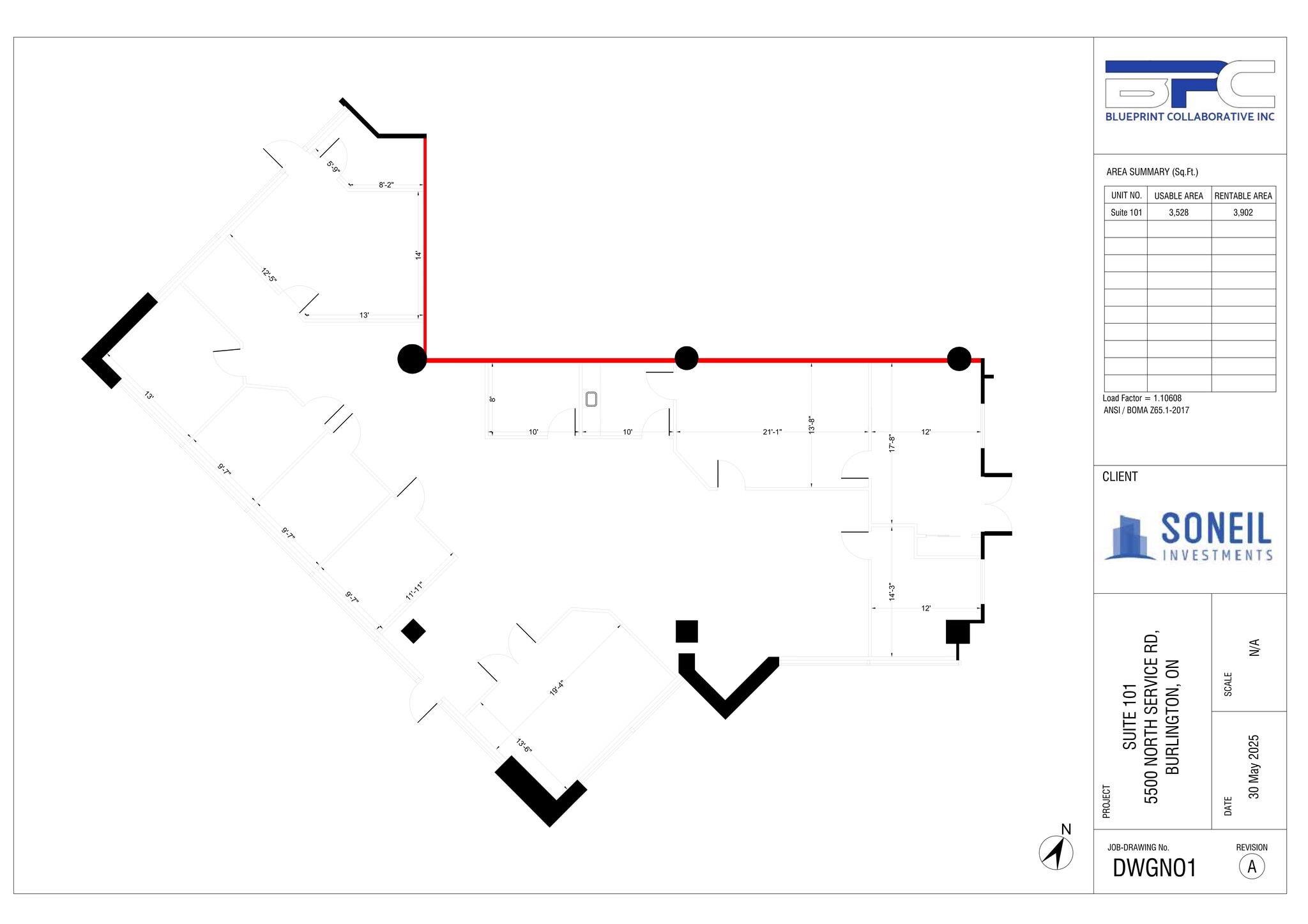 5500 N Service Rd, Burlington, ON for lease Site Plan- Image 1 of 26