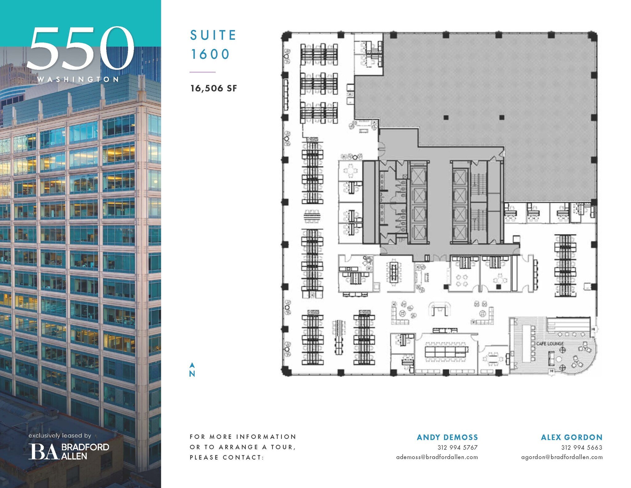 550 W Washington Blvd, Chicago, IL for lease Floor Plan- Image 1 of 3