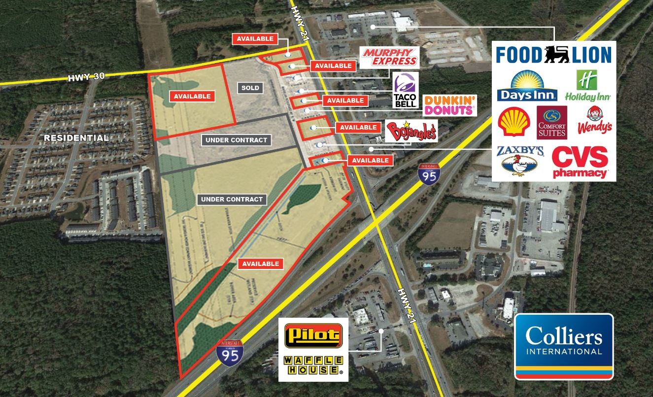 I-95 & Hwy 21, Port Wentworth, GA for sale Building Photo- Image 1 of 1