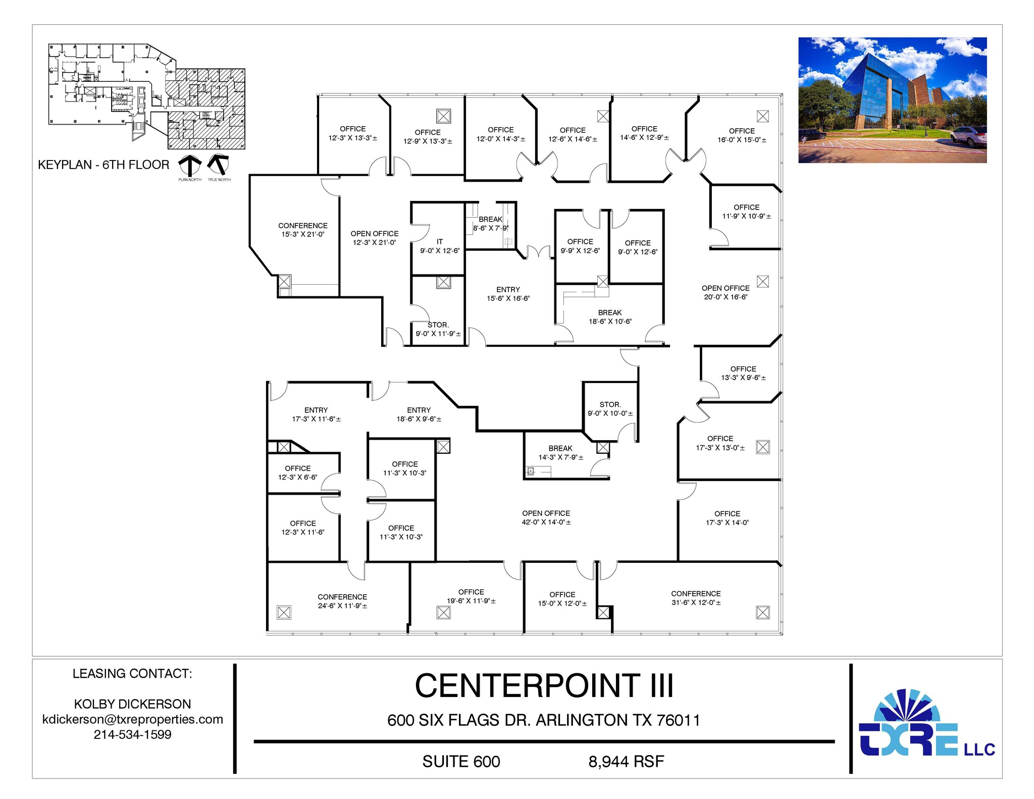 600 Six Flags Dr, Arlington, TX for lease Floor Plan- Image 1 of 3