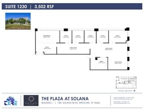 1301 Solana Blvd, Westlake, TX for lease Floor Plan- Image 1 of 2