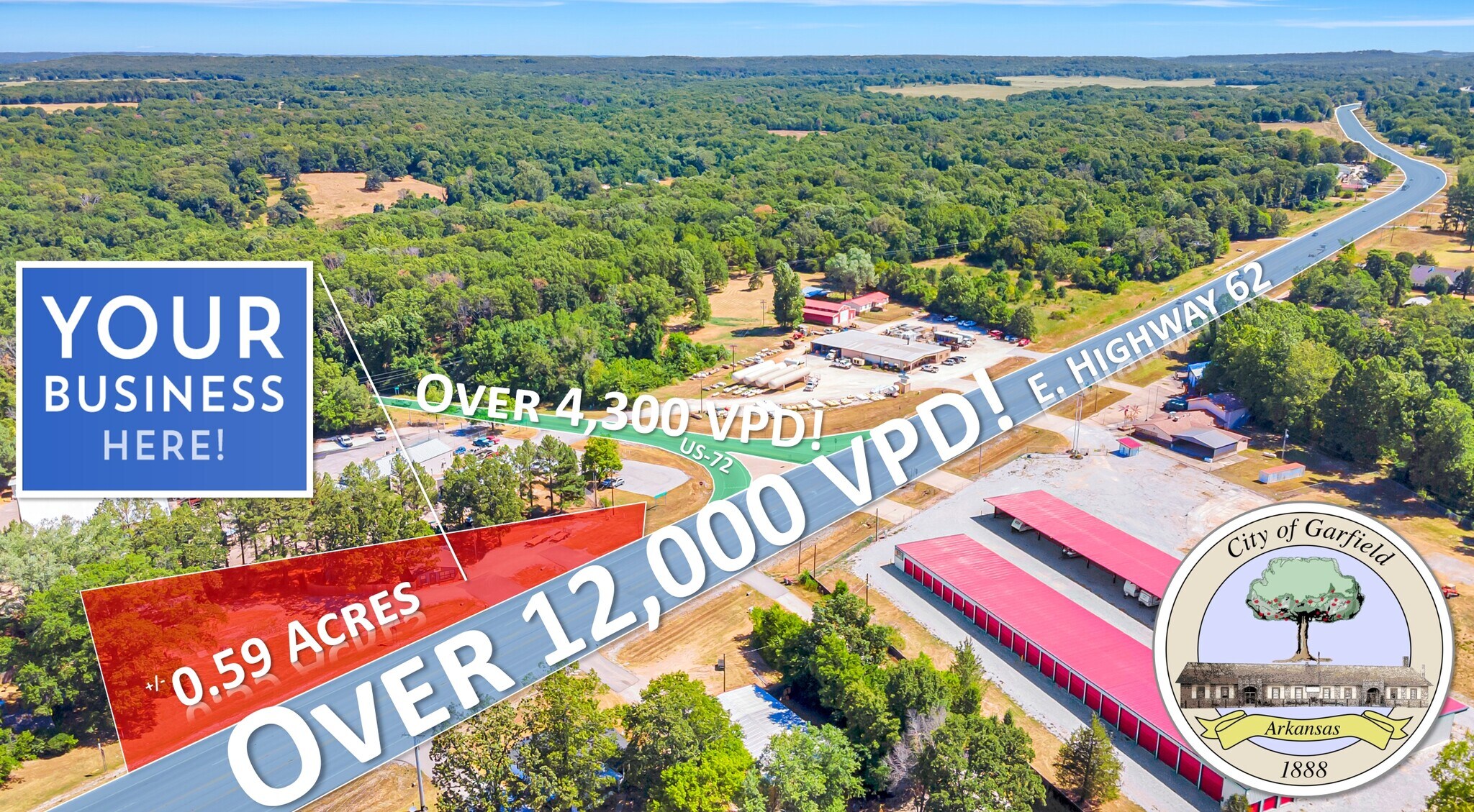 14696 Highway 62, Garfield, AR for sale Primary Photo- Image 1 of 1