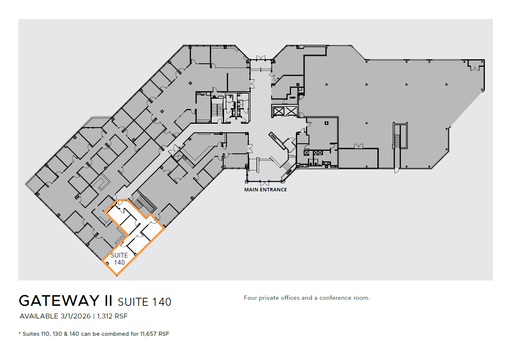 915 118th Ave SE, Bellevue, WA for lease Floor Plan- Image 1 of 2