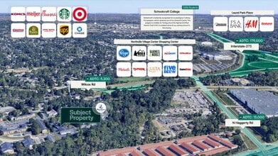 41395 Wilcox Rd, Plymouth, MI - AERIAL  map view