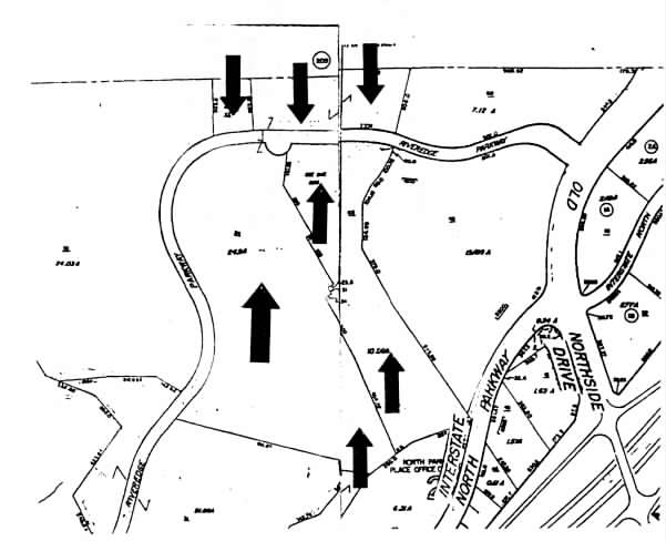 1500-1600 Riveredge Pky NW, Atlanta, GA for lease - Plat Map - Image 2 of 21