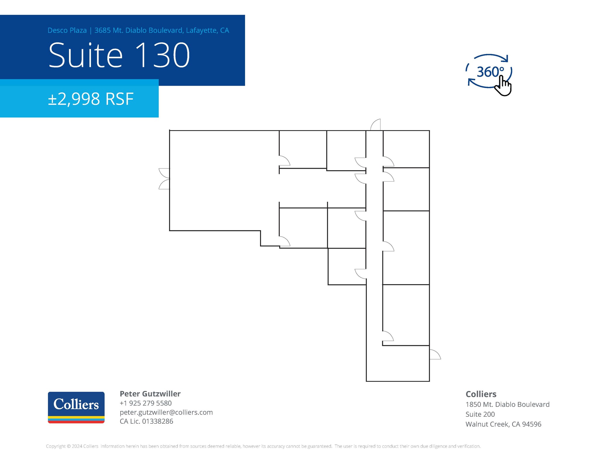 3685 Mount Diablo Blvd, Lafayette, CA for lease Floor Plan- Image 1 of 1