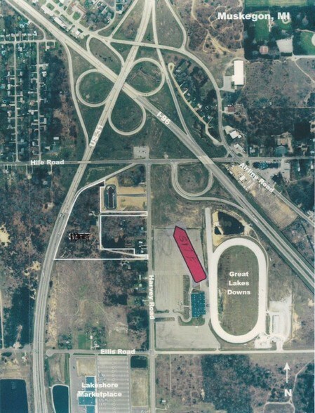 Corner of Hile Rd & Harvey St, Muskegon, MI for sale - Primary Photo - Image 1 of 1