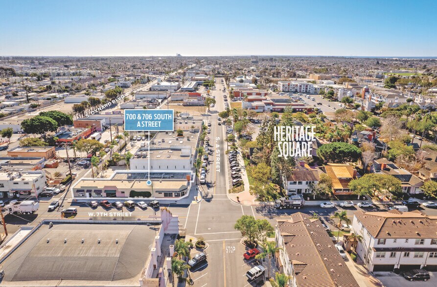 700-706 S A St, Oxnard, CA for sale - Aerial - Image 2 of 24