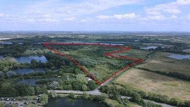 Cotswold Water Park, Ashton Keynes, WIL - AERIAL map view - Image1