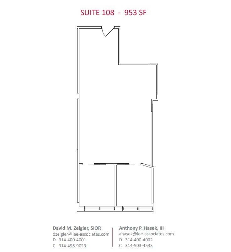12166 Old Big Bend Rd, Kirkwood, MO for lease Floor Plan- Image 1 of 1