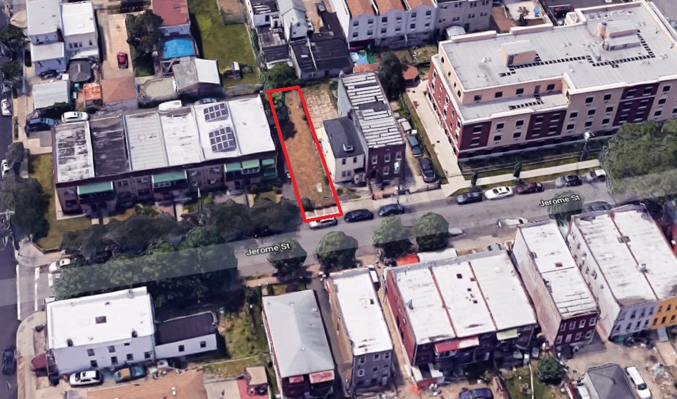 684 Jerome St, Brooklyn, NY for sale - Aerial - Image 1 of 1