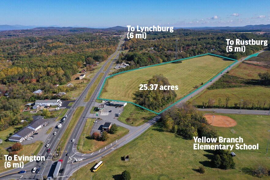 Wards, Rustburg, VA 24588 Yellow Branch Development Parcel