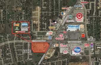 8415 Davis Blvd, North Richland Hills, TX - aerial  map view