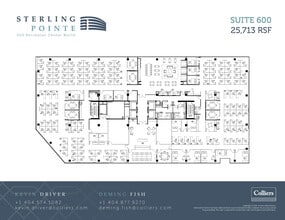 301 Perimeter Ctr N, Atlanta, GA for lease Floor Plan- Image 2 of 2