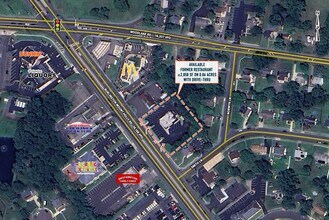 1858 Burlington Mount Holly Rd, Mount Holly, NJ - AERIAL  map view