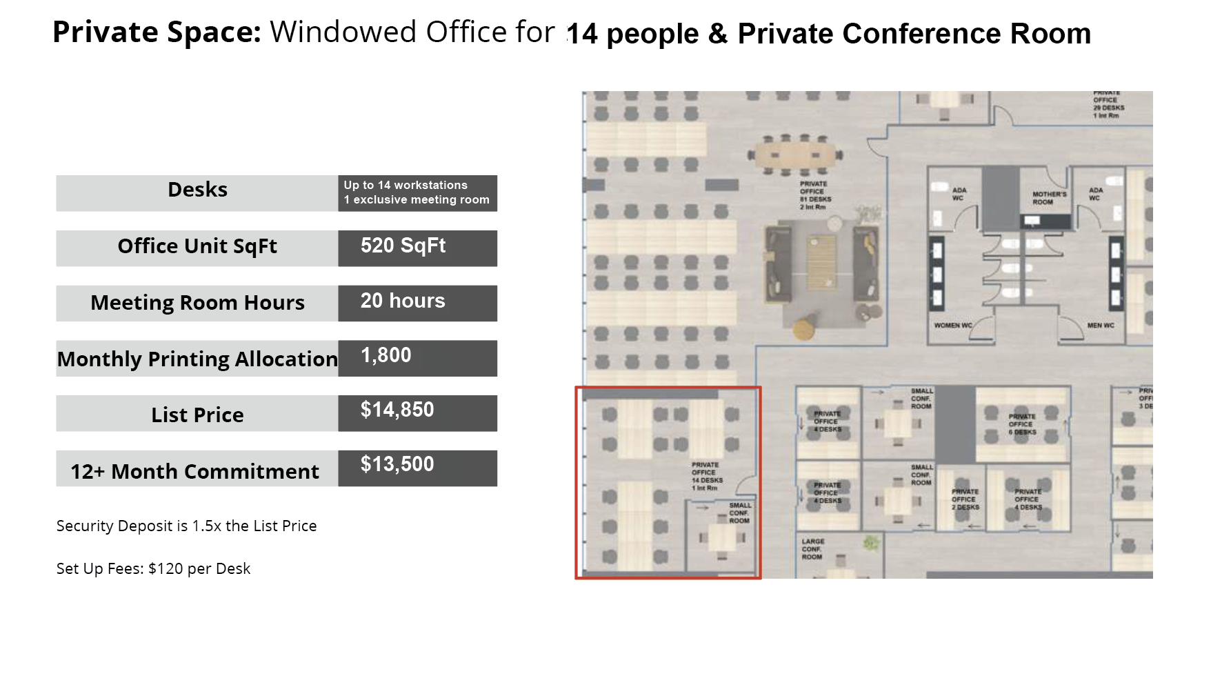 1100 Brickell Bay Dr, Miami, FL for lease Floor Plan- Image 1 of 8