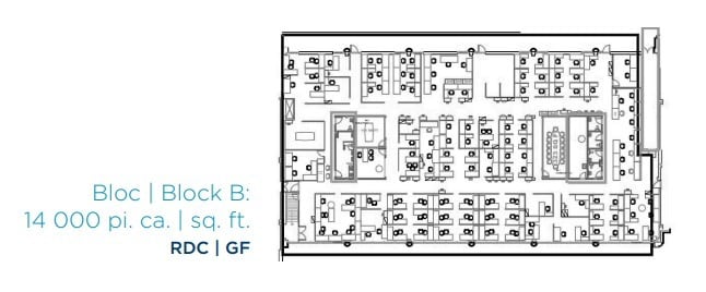 1050-1155 Boul Saint-Régis, Dorval, QC for lease Floor Plan- Image 1 of 1